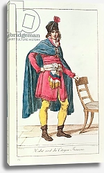 Постер Давид Жак Луи Civilian costume for a French citizen, engraved by Vivant Dominique Denon