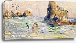 Постер Ренуар Пьер (Pierre-Auguste Renoir) Moulin Huet Bay, Guernsey, c.1883