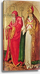 Постер Дюрер Альбрехт Saint Simeon and Saint Lazarus, c.1503