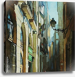 Постер Готический квартал в Барселоне 2