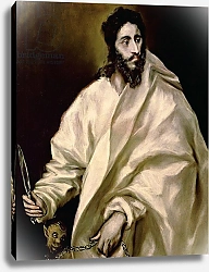 Постер Эль Греко St. Bartholomew, 1606