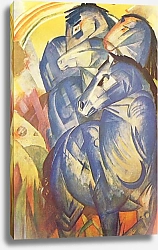 Постер Марк Франц (Marc Franz) Башня из синих коней