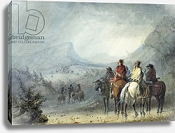 Постер Миллер Якоб Альфред Storm: Waiting for the Caravan, 1858-60