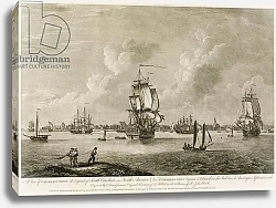 Постер Меллиш Томас A View of Charles Town the Capital of South Carolina in North America,1758-60