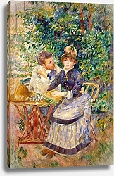 Постер Ренуар Пьер (Pierre-Auguste Renoir) In the Garden, 1885