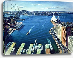 Постер Блеколл Тед (совр) Sydney Harbour, PM, 1995