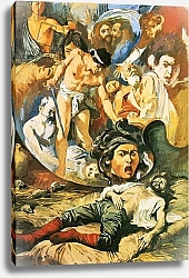 Постер Салинас Альберто The death of Caravaggio