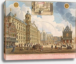 Постер Вианен Ян Испытание пожарного насоса на площади Амстердама