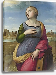 Постер Рафаэль (Raphael Santi) Святая Катерина из Александрии
