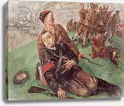 Постер Петров-Водкин Кузьма Death of a People's Commissioner, 1927