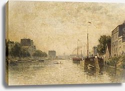 Постер Лепин Станислас Canal Saint-Denis, Paris