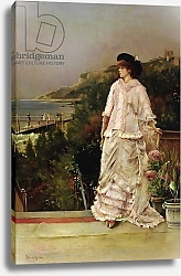 Постер Стивенс Альфред Woman on a Terrace, 1882