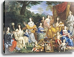 Постер Нокре Жан The Family of Louis XIV 1670 3
