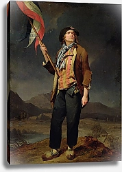 Постер Бойли Луи The Singer Chenard, as a Sans-Culotte, 1792