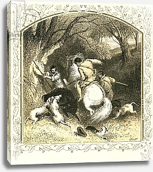 Постер Фостер Майлз  Биркет Hunting a wild boar