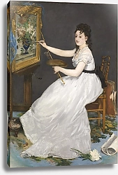 Постер Мане Эдуард (Edouard Manet) Эва Гонзалес