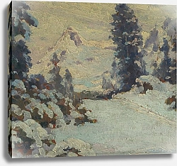 Постер Чордак Людовит Winter Landscape