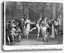 Постер Дебюкур Филибер Dance mania, 1809