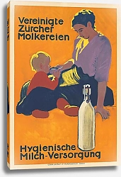Постер Барт Теодор Vereinigte Zürcher Molkereien – Hygienische Milch-Versorgung