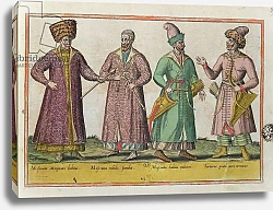 Постер Muscovite and Tartar costume