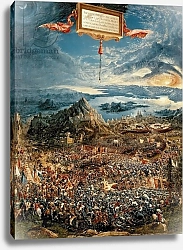 Постер Альтдорфер Альтбрехт The Battle of Issus, or The Victory of Alexander the Great, 1529