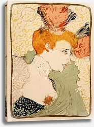 Постер Тулуз-Лотрек Анри (Henri Toulouse-Lautrec) Mademoiselle Marcelle Lender
