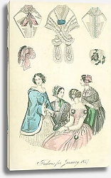 Постер Fashions for January 1847