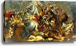 Постер Рубенс Петер (Pieter Paul Rubens) Победа и смерть в битве консула Декия Муса