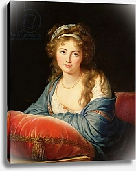 Постер Виджи-Лебран Элизабет The Countess Catherine Vassilievna Skavronskaia 1796