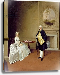Постер Девис Артур Mr and Mrs Hill, c.1750-51