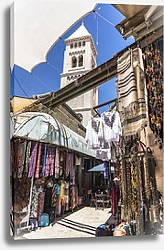 Постер Старый город и базар в Иерусалиме