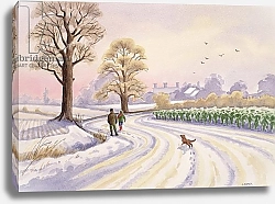 Постер Хамер Лавиния (совр) Walk in the Snow