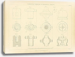 Постер Elementary Examples of Mechanical Drawing 1