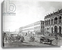 Постер Даниель Томас (грав) The Mayor's Court and Writers' Building, Calcutta, 1786