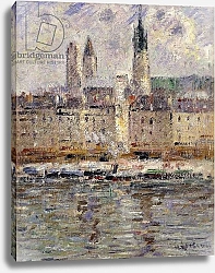 Постер Лоизеу Густав View of Rouen; Vue de Rouen, 1927
