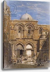Постер Вернер Карл The Church of the Holy Sepulchre, Jerusalem, 1862