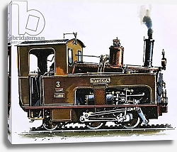 Постер Смит Джон 20в. The World of Speed and Power: Locomotive of the Snowdon Mountain Railway