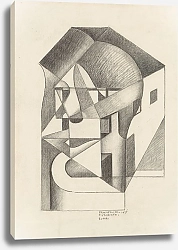 Постер Прамполини Энрико Architectonic Absolute; Head and Houses