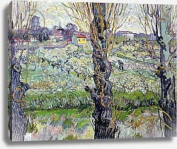Постер Ван Гог Винсент (Vincent Van Gogh) View of Arles, 1889