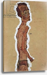 Постер Шиле Эгон (Egon Schiele) Self-portrait, 1910