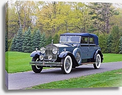 Постер Rolls-Royce Phantom Convertible Sedan by Hibbard & Darrin (I) '1929