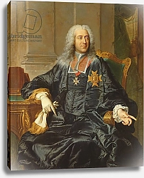 Постер Ригауд Ниацин Marc-Pierre de Voyer-de-Paulmy Count of Argenson