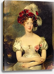 Постер Лоуренс Томас Marie-Caroline de Bourbon Duchesse de Berry, c.1825