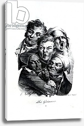 Постер Бойли Луи Les Grimaces, c.1823