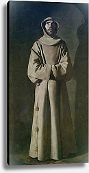 Постер Зурбаран Франсиско St. Francis 1645-64