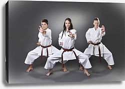 Постер Занятия каратэ для подростков