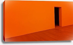 Постер Оранжевая комната