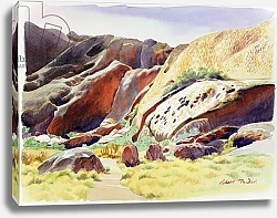 Постер Тиндалл Роберт (совр) Aspects of Uluru, Australia