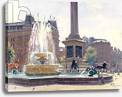 Постер Берроу Джулиан (совр) Trafalgar Square, London