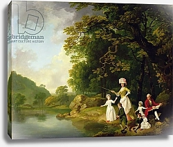 Постер Уитли Франсис George and Mary Browne with their Five Elder Children, c.1773/4